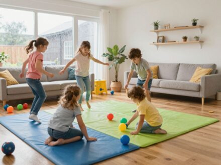 Mozgásos játékok a lakásban: így kösd le a gyerek energiáit esős napokon is