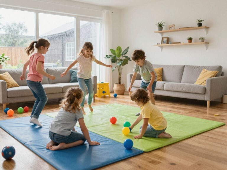 Mozgásos játékok a lakásban: így kösd le a gyerek energiáit esős napokon is