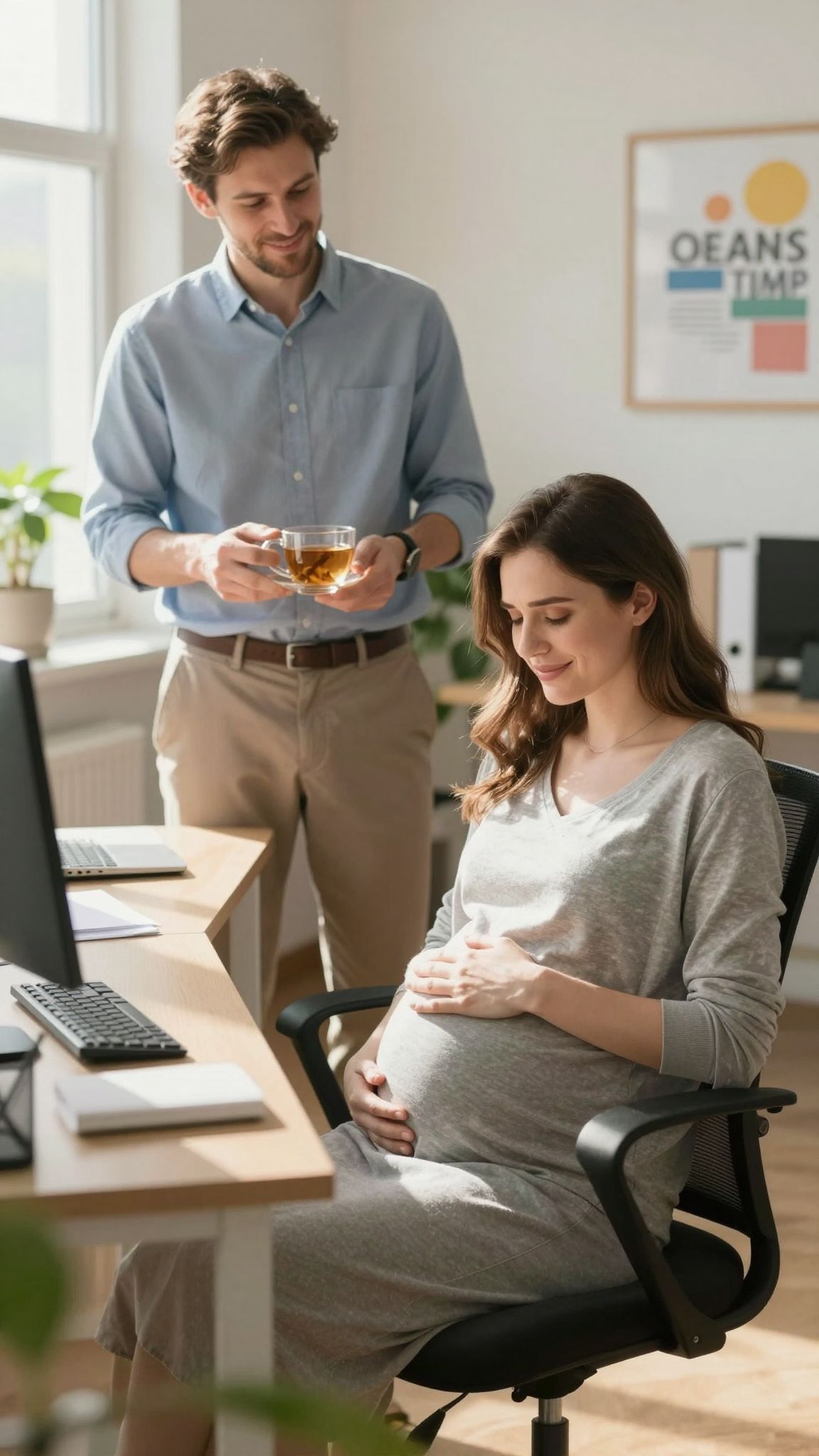 A magas munkahelyi stressz károsíthatja a magzat fejlődését.