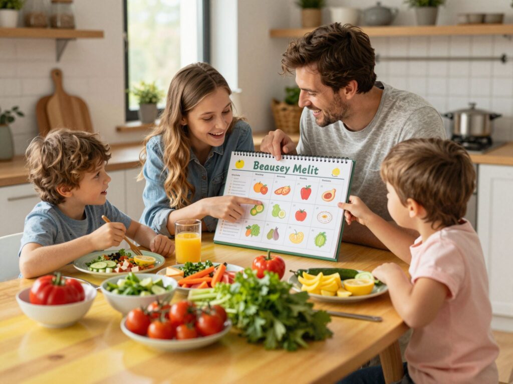 Nincs ötlet a vacsorához? Inspirációk és heti menütervező elfoglalt szülőknek