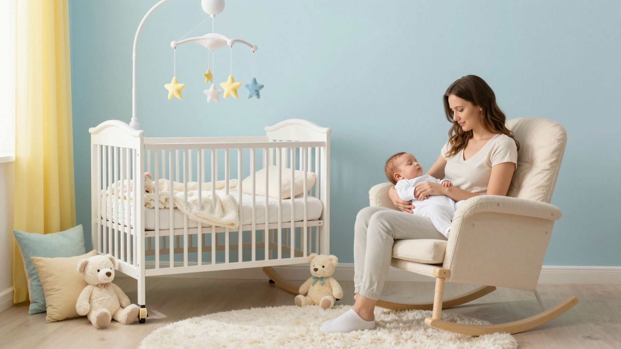 Az önálló elalvás segíti a baba jólétét és fejlődését.