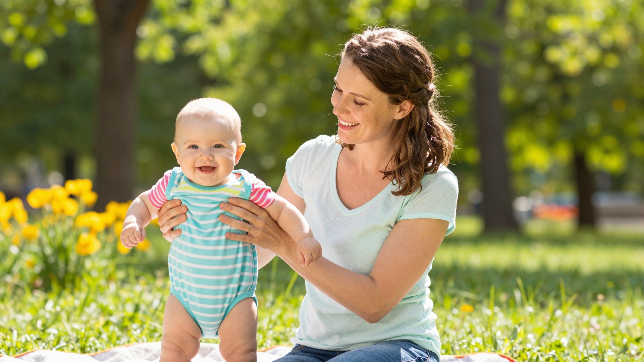 A nyári rétegezés segít a baba hőmérséklet-szabályozásában.