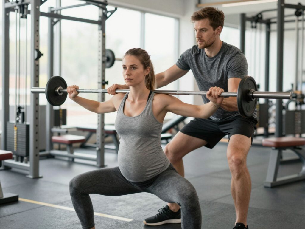 Szabad-e konditerembe járni terhesen? A biztonságos súlyzós edzés szabályai