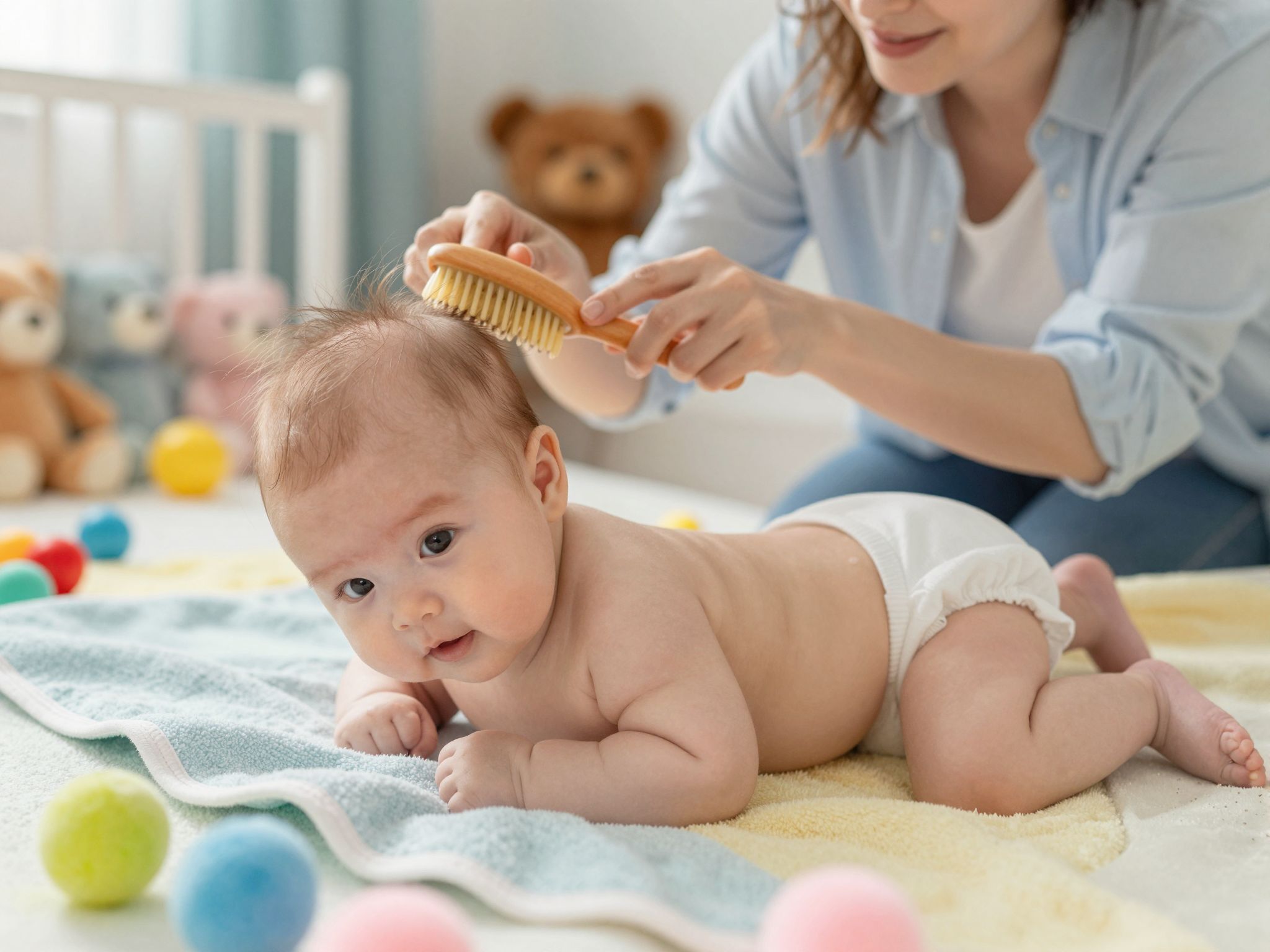 A baba haja természetes módon kihullhat születés után.