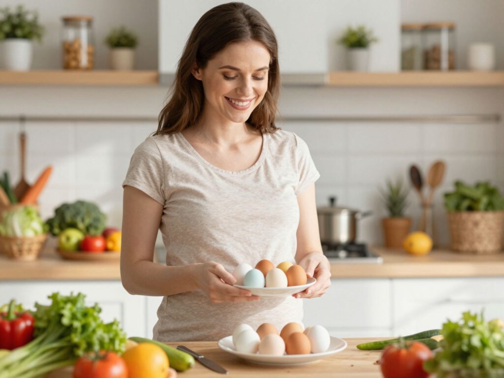 Tojás a terhességi étrendben: miért fontos a magzat agyfejlődéséhez?