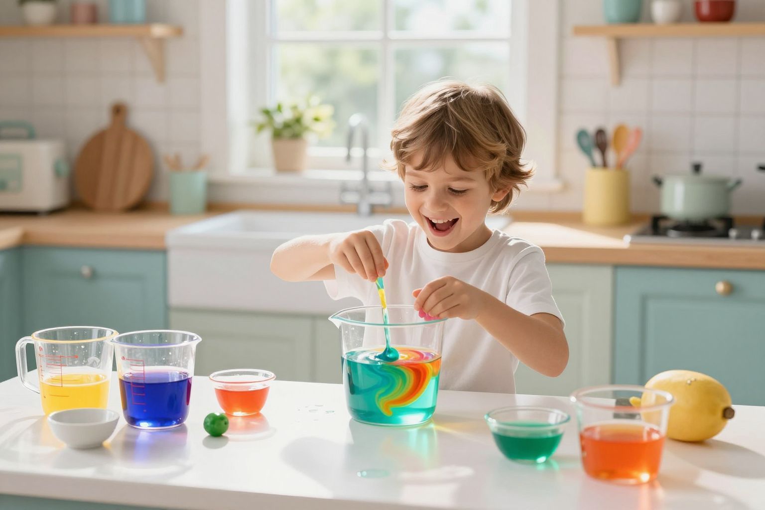 A vándorló víz színeket kever, lenyűgöző látványt nyújt.