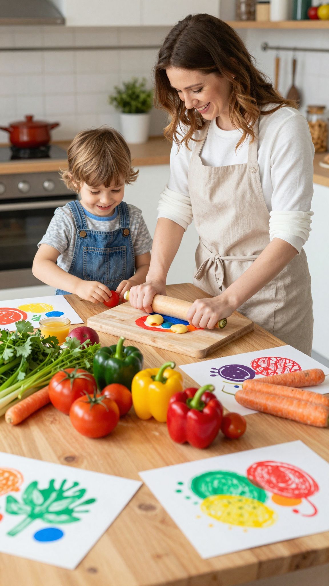 A zöldségek kreatív használata új élményeket teremt a konyhában.