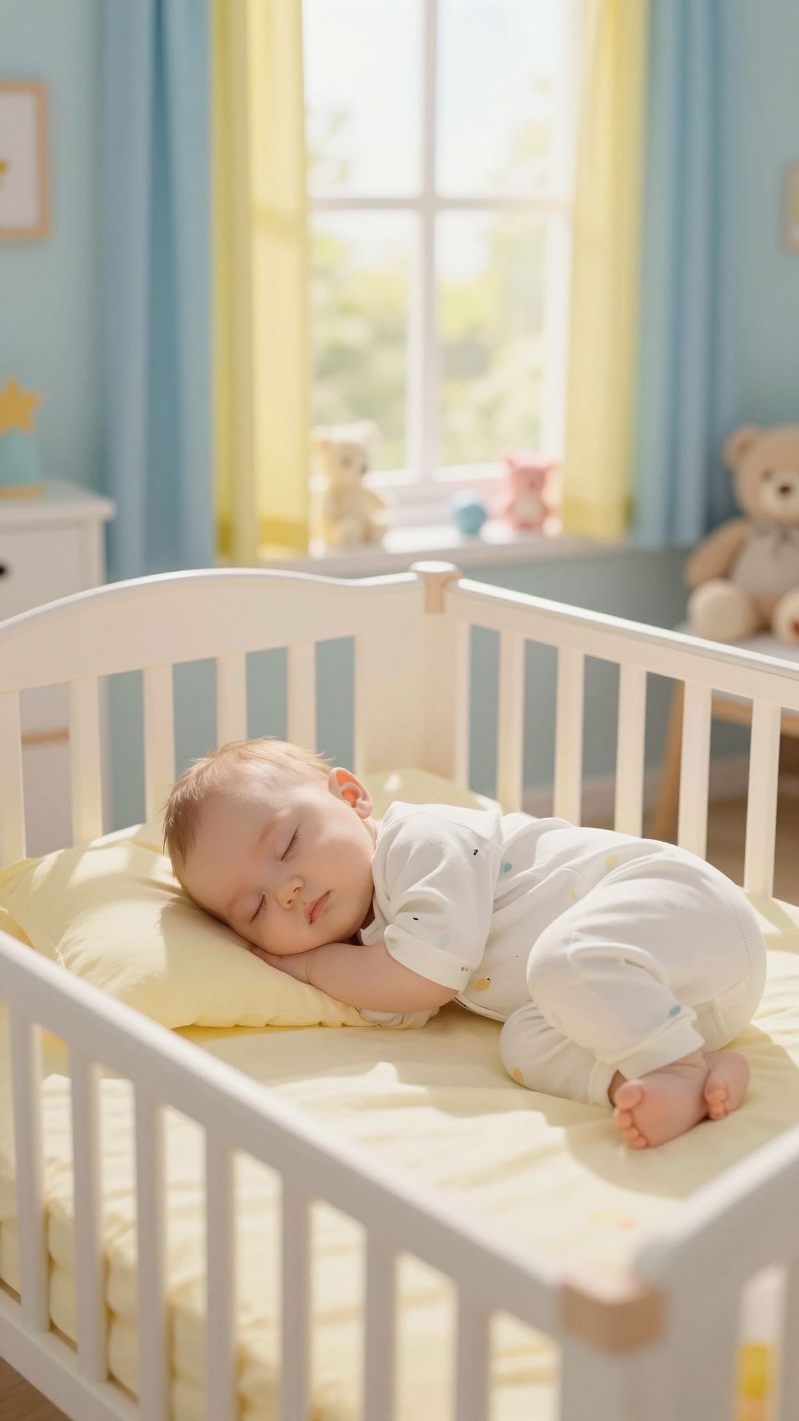 A négyhónapos alvási regresszió gyakori a babáknál.