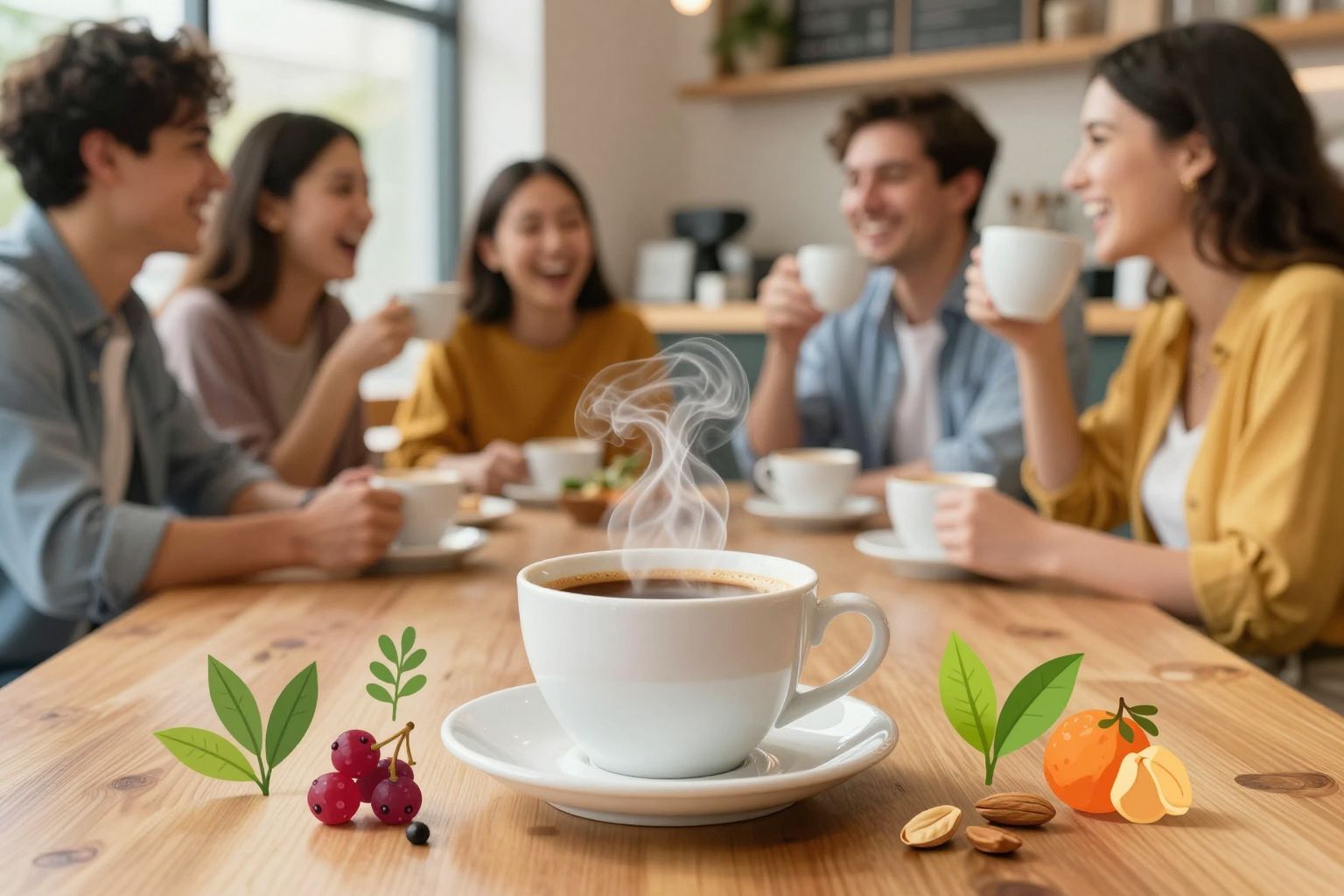 A kávé gazdag antioxidánsokban és polifenolokban, jótékony hatású.