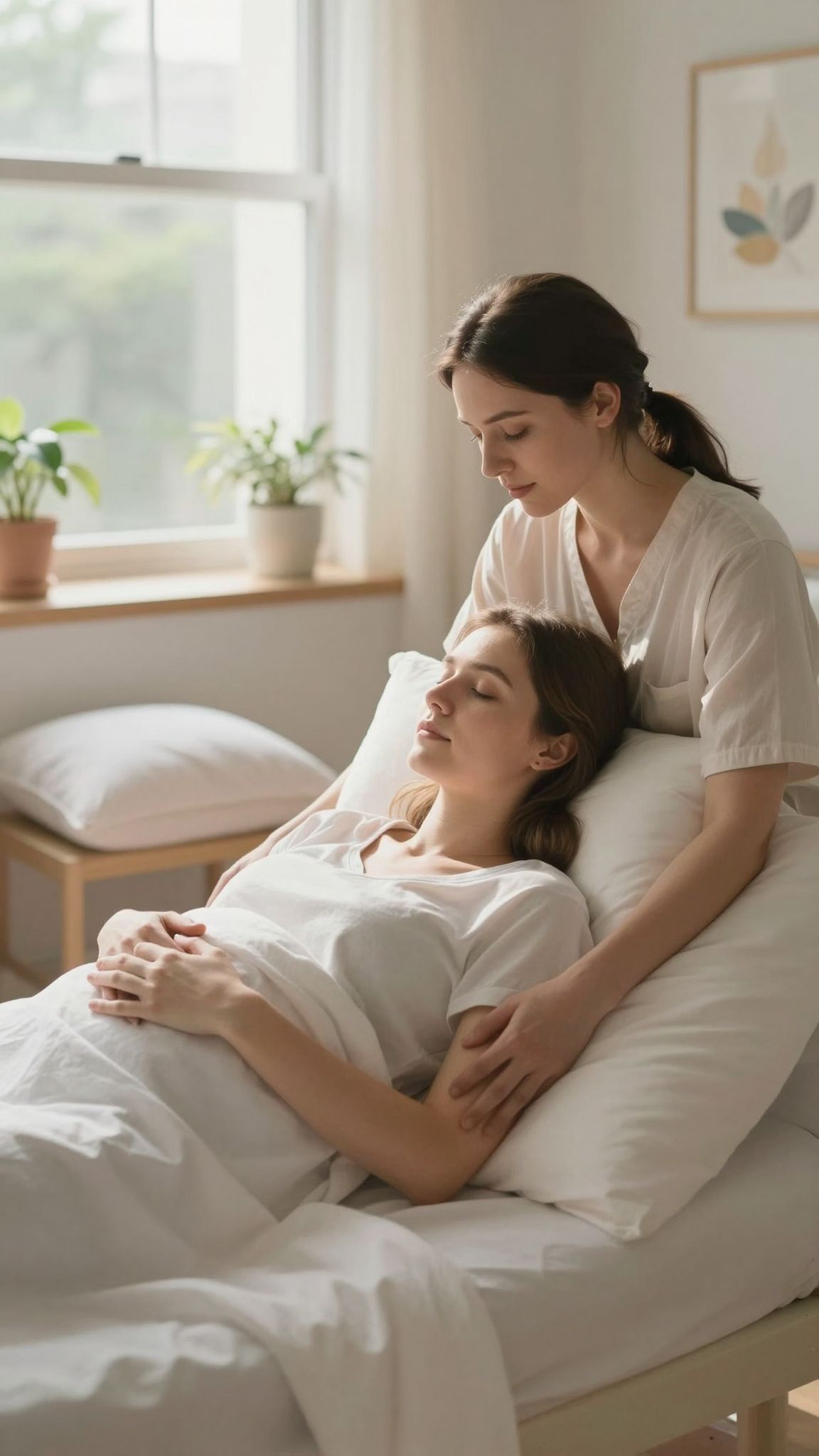 A félelem gátolja a vajúdás természetes folyamatát.