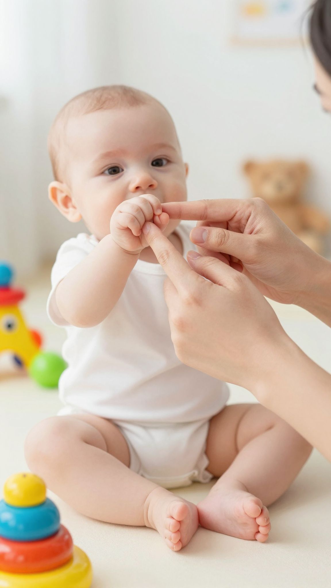 A markoló reflex segíti a csecsemők önálló fejlődését.