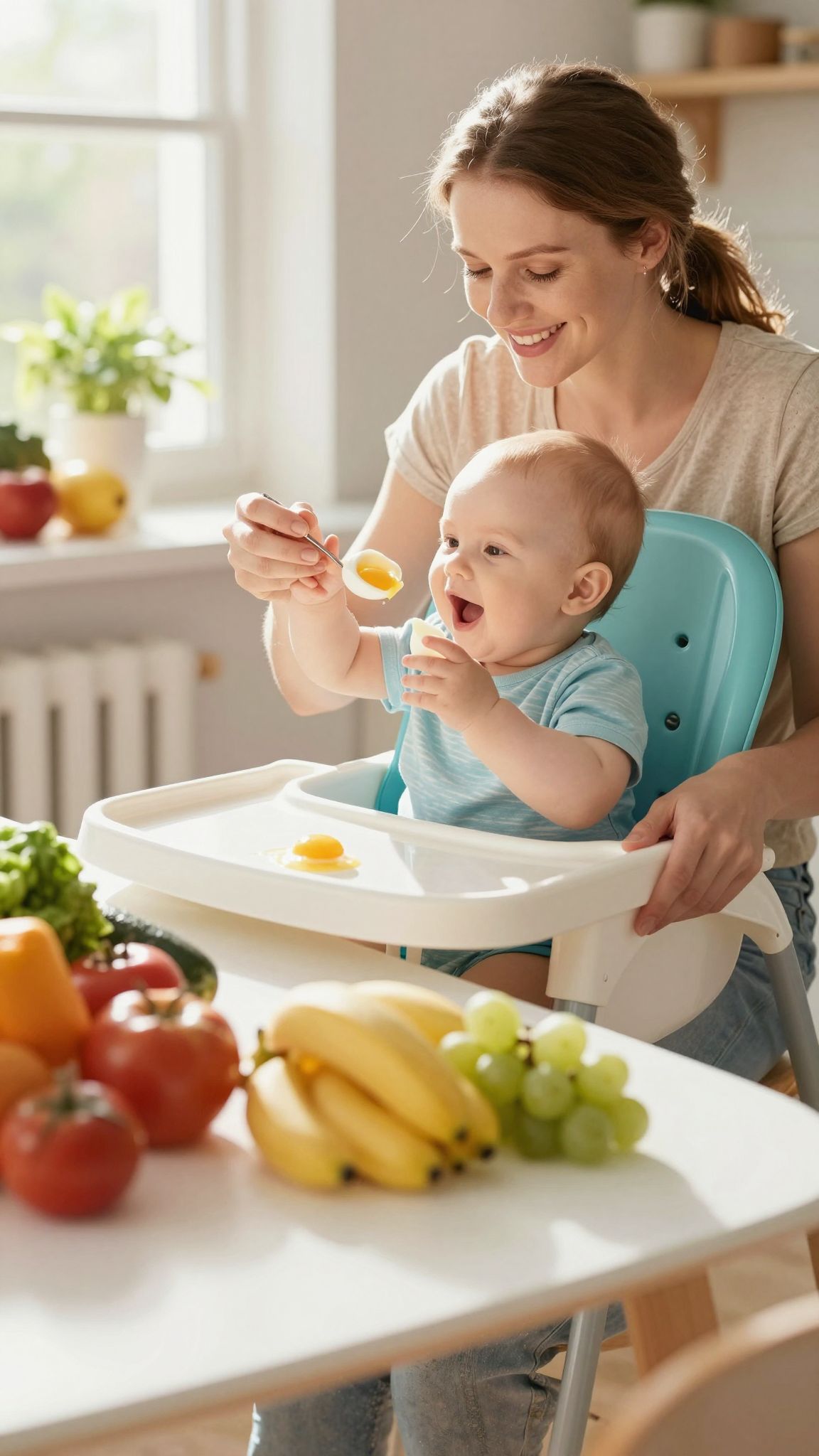 A tojás omega-3 zsírsavai javítják a kognitív fejlődést.