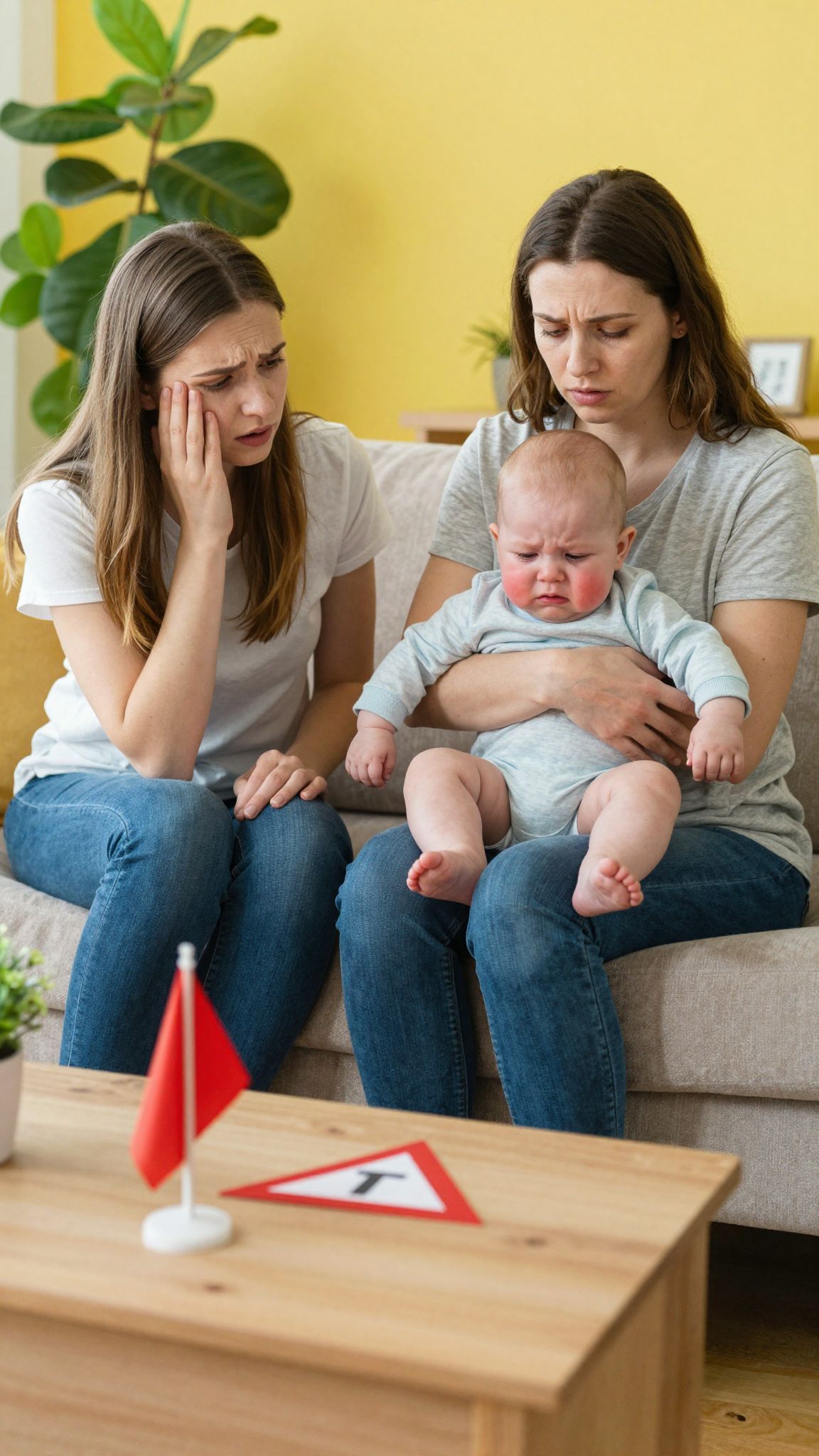 Piros zászlós tünetek sürgős orvosi beavatkozást igényelnek.