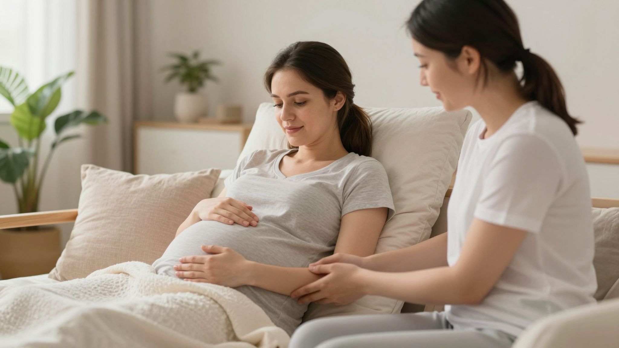A kísérők támogatása csökkentheti a fájdalmat és stresszt.