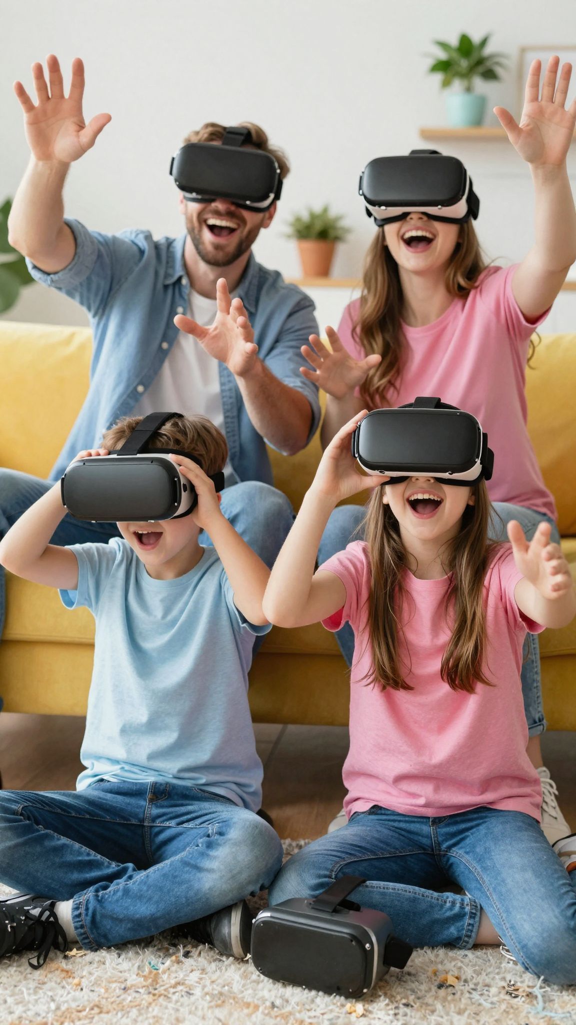A VR-programok ideálisak családi összetartás erősítésére.