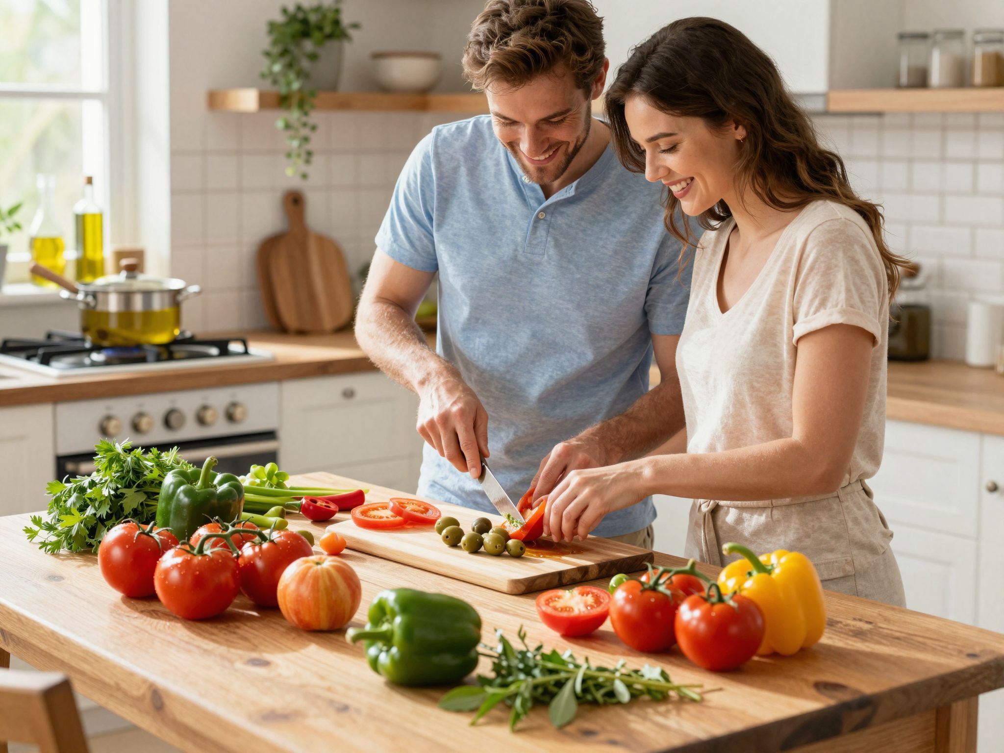 A mediterrán étrend gazdag antioxidánsokban és egészséges zsírokban.