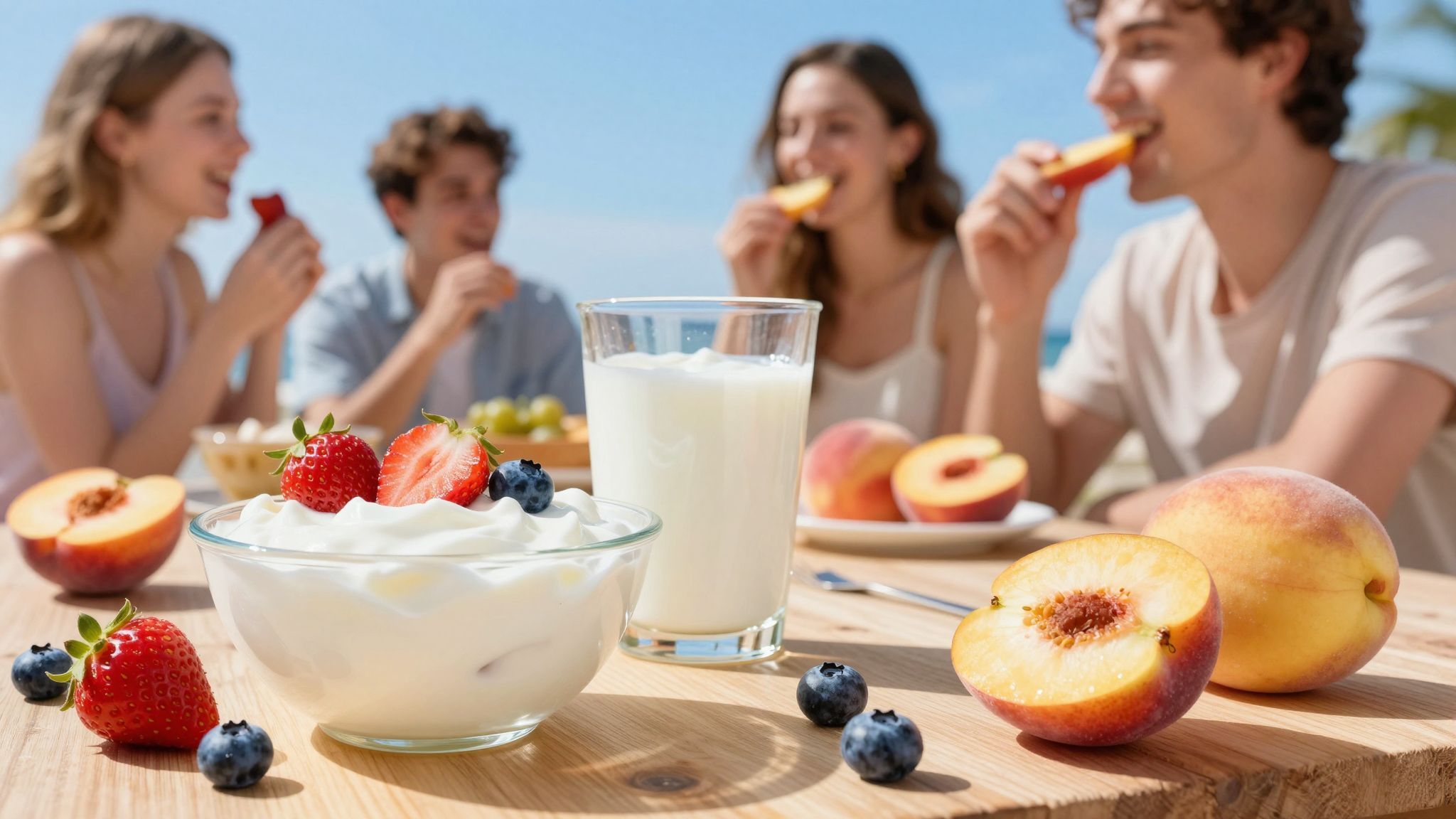 A joghurt és kefir hidratál, frissít és könnyű energiát ad.