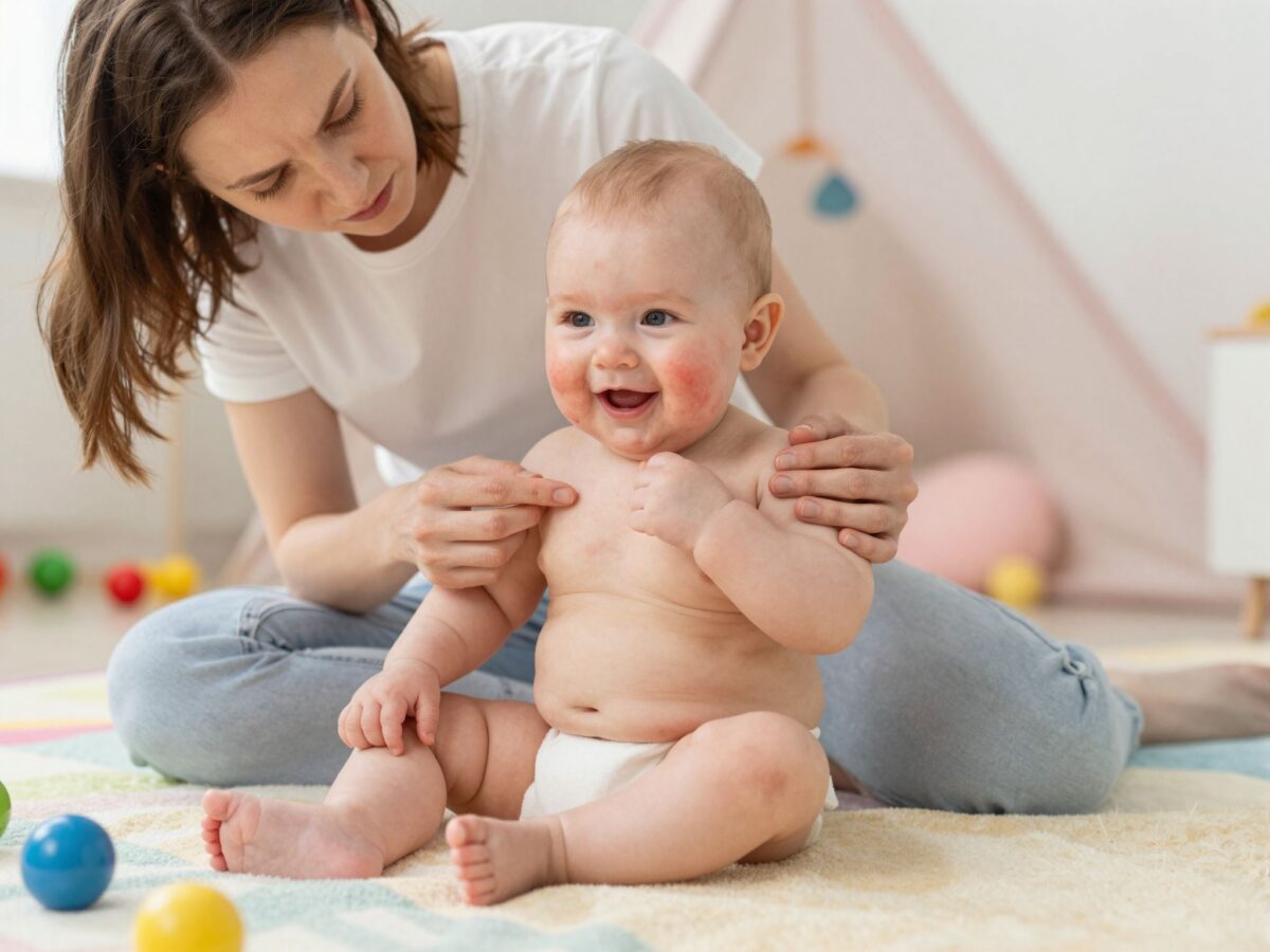 Lázkiütés gyerekeknél: a leggyakoribb okok és teendők, ha kiütéses lesz a baba