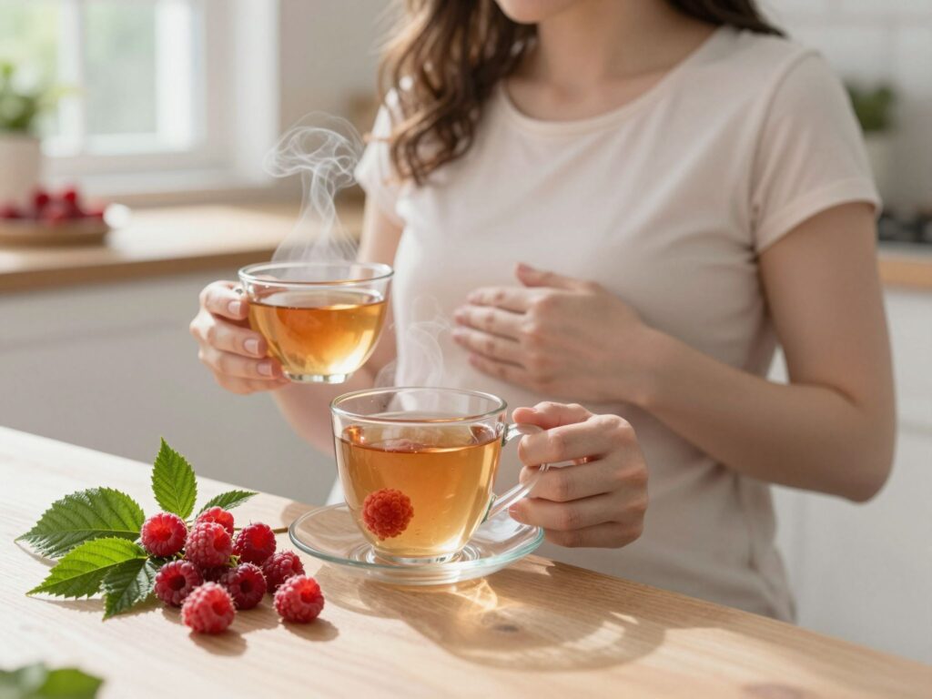 Mire jó a málnalevél tea a terhesség végén? Tények és tévhitek