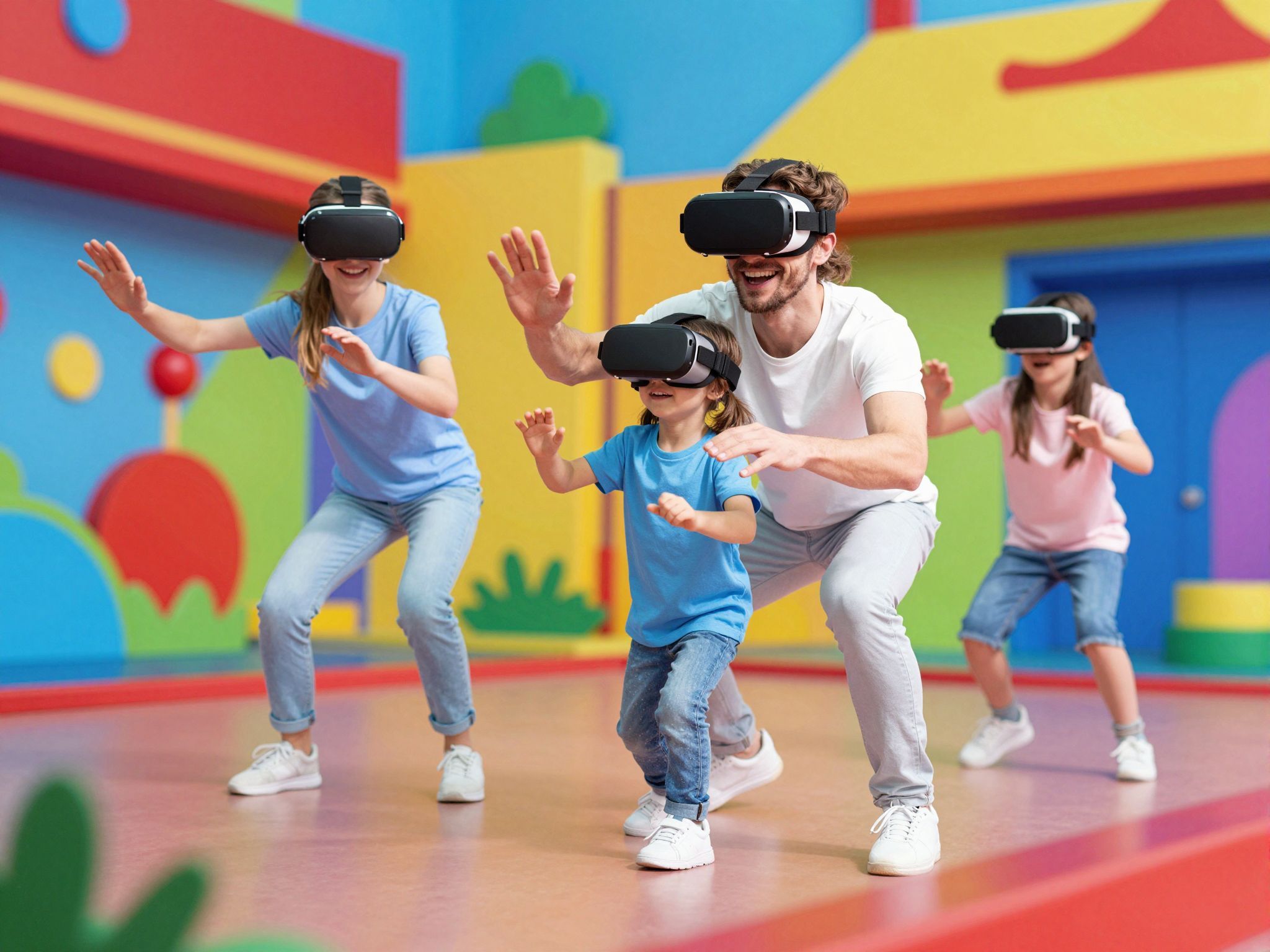 A VR edzések szórakoztatóbbá teszik a mozgást a családnak.