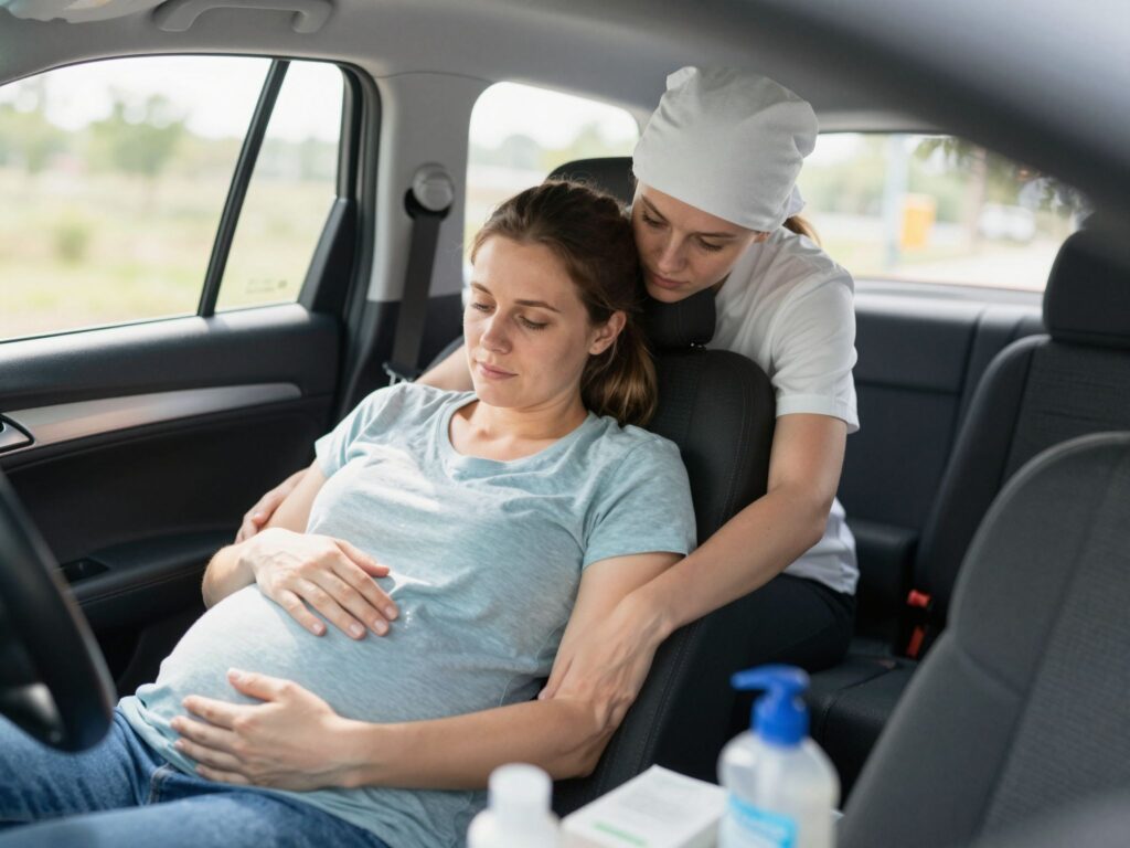 Szülés az autóban: mi a teendő, ha útközben indul be a szülés?