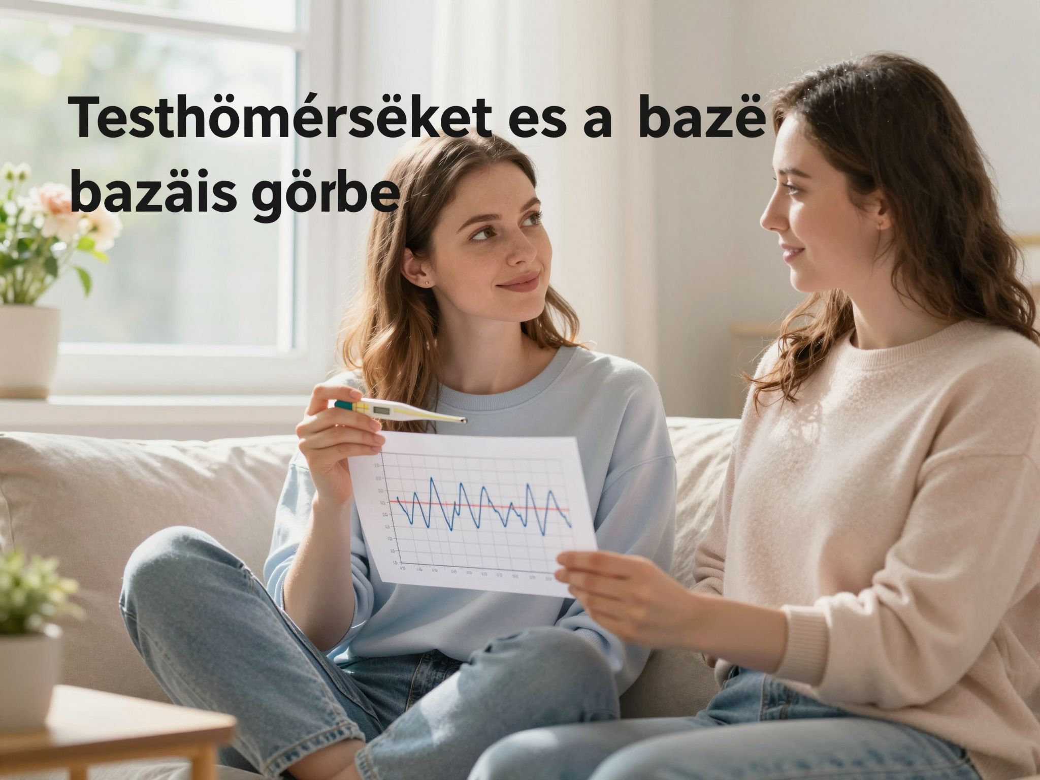 A megemelkedett testhőmérséklet terhesség jele lehet.