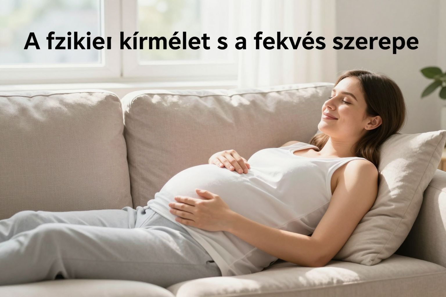 A fekvés segíthet csökkenteni a terhességi komplikációkat.