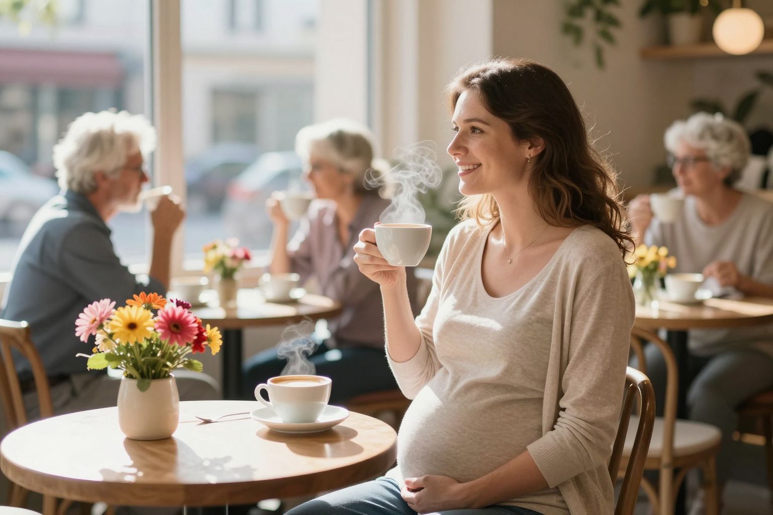 A túlzott koffein szorongást okozhat a kismamáknál.