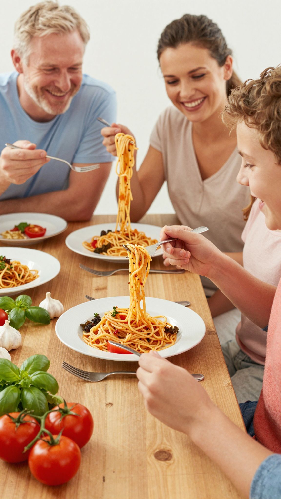 A spagetti evésekor a jobbról balra tekerés a legjobb!