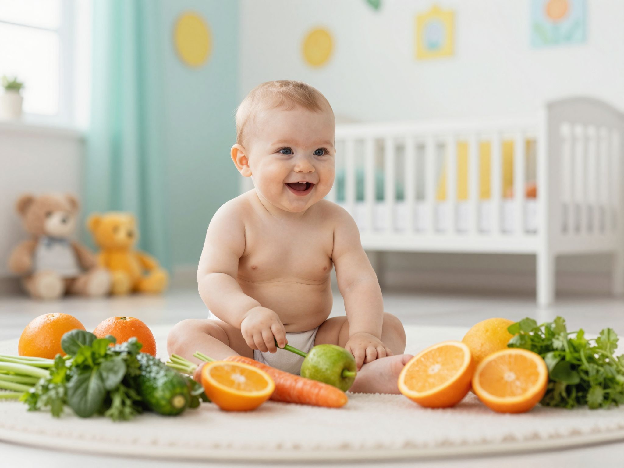 A vitaminok hiánya késleltetheti a fogak megjelenését.