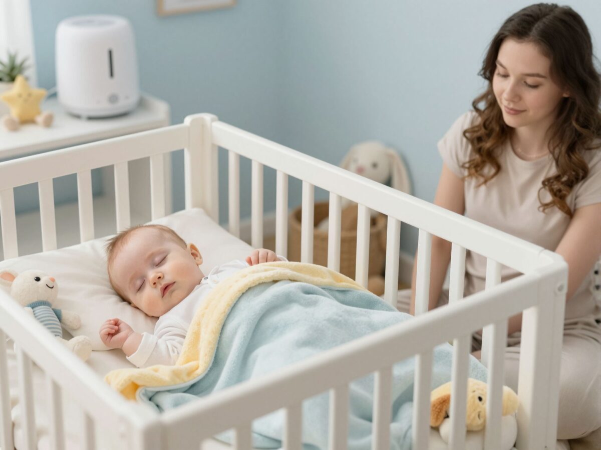 Alvási rutin, fehér zaj, megfelelő környezet: ezek a pihentető babaalvás alapjai