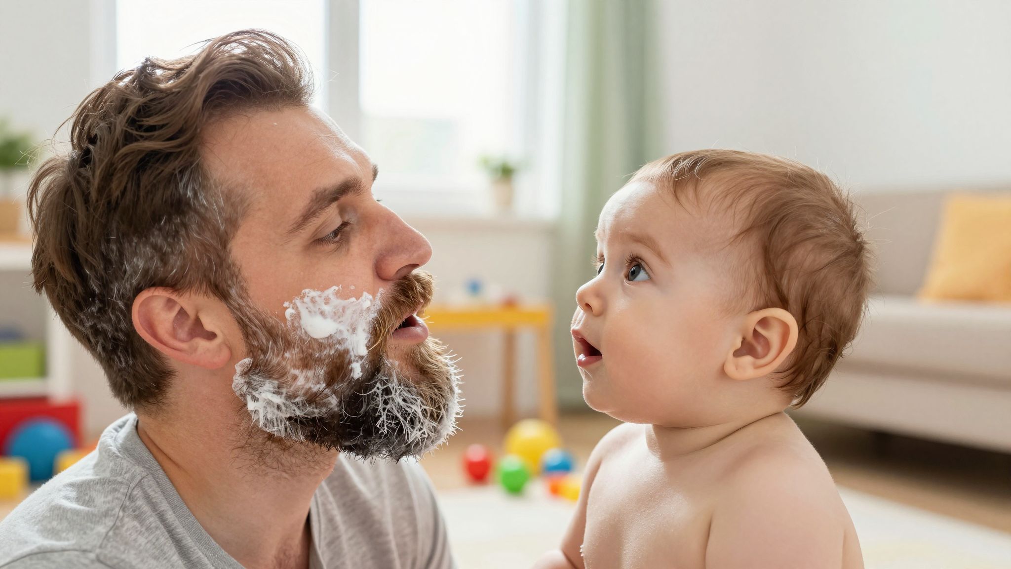 A szakáll változása érzelmi reakciót vált ki a babákban.