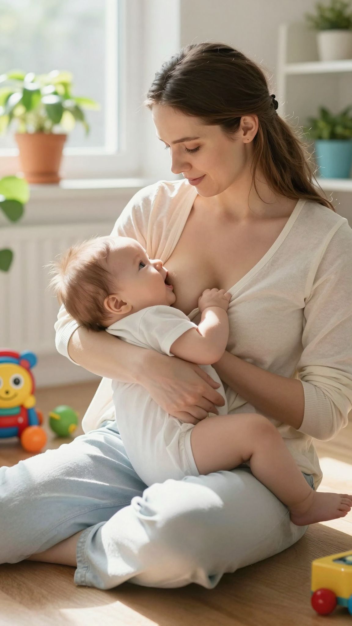 Az anyatej támogatja az agy és idegrendszer fejlődését.
