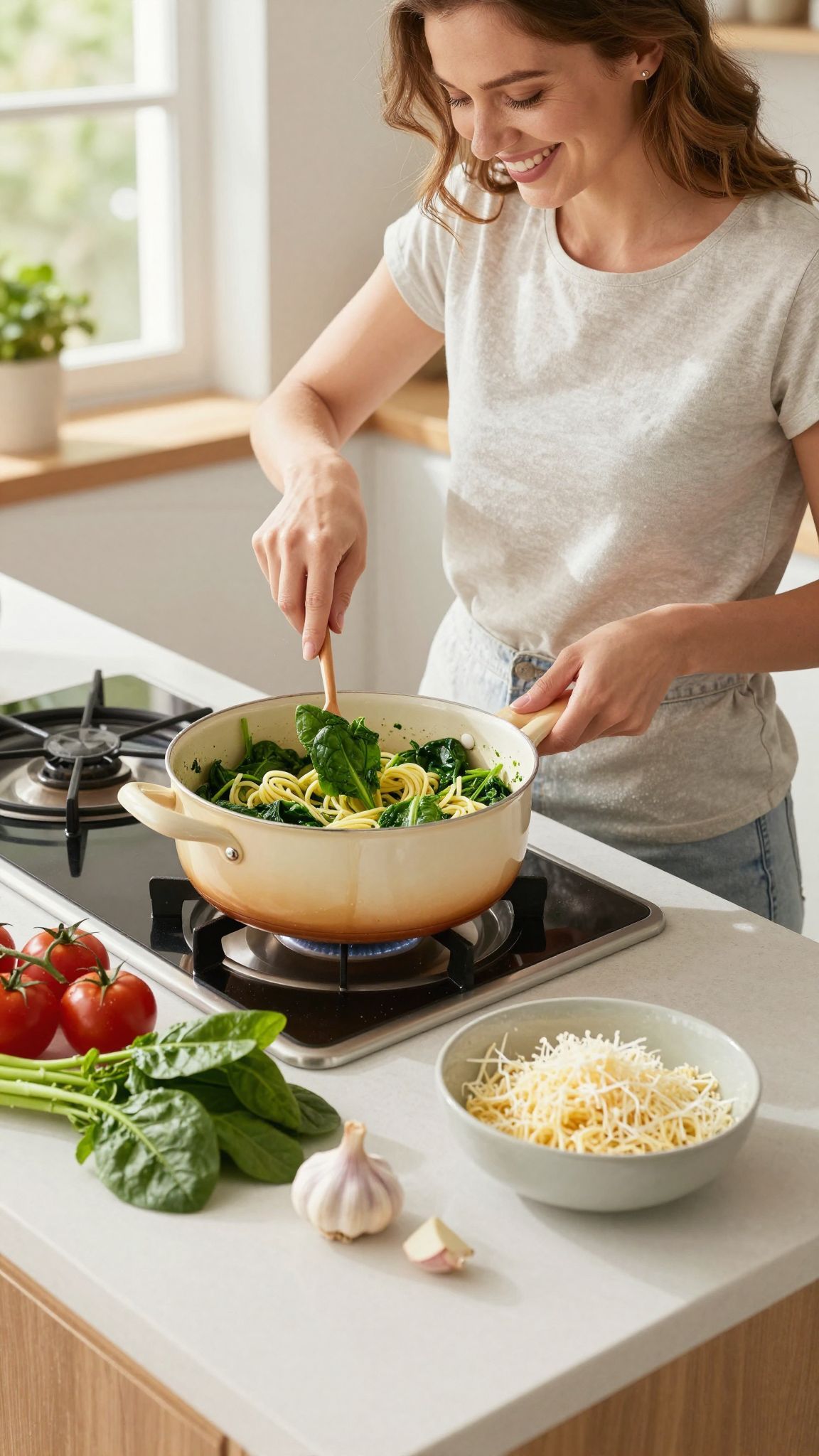 A spenót gazdag vitaminokban, ásványi anyagokban és folsavban.