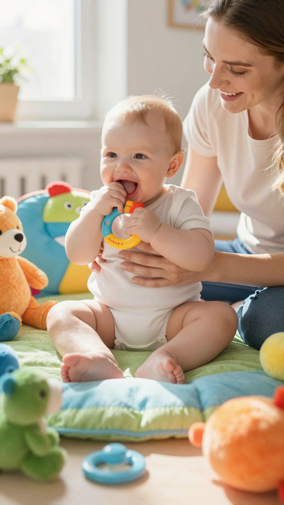 A hűsítő ételek segíthetnek a fogzási fájdalmán.