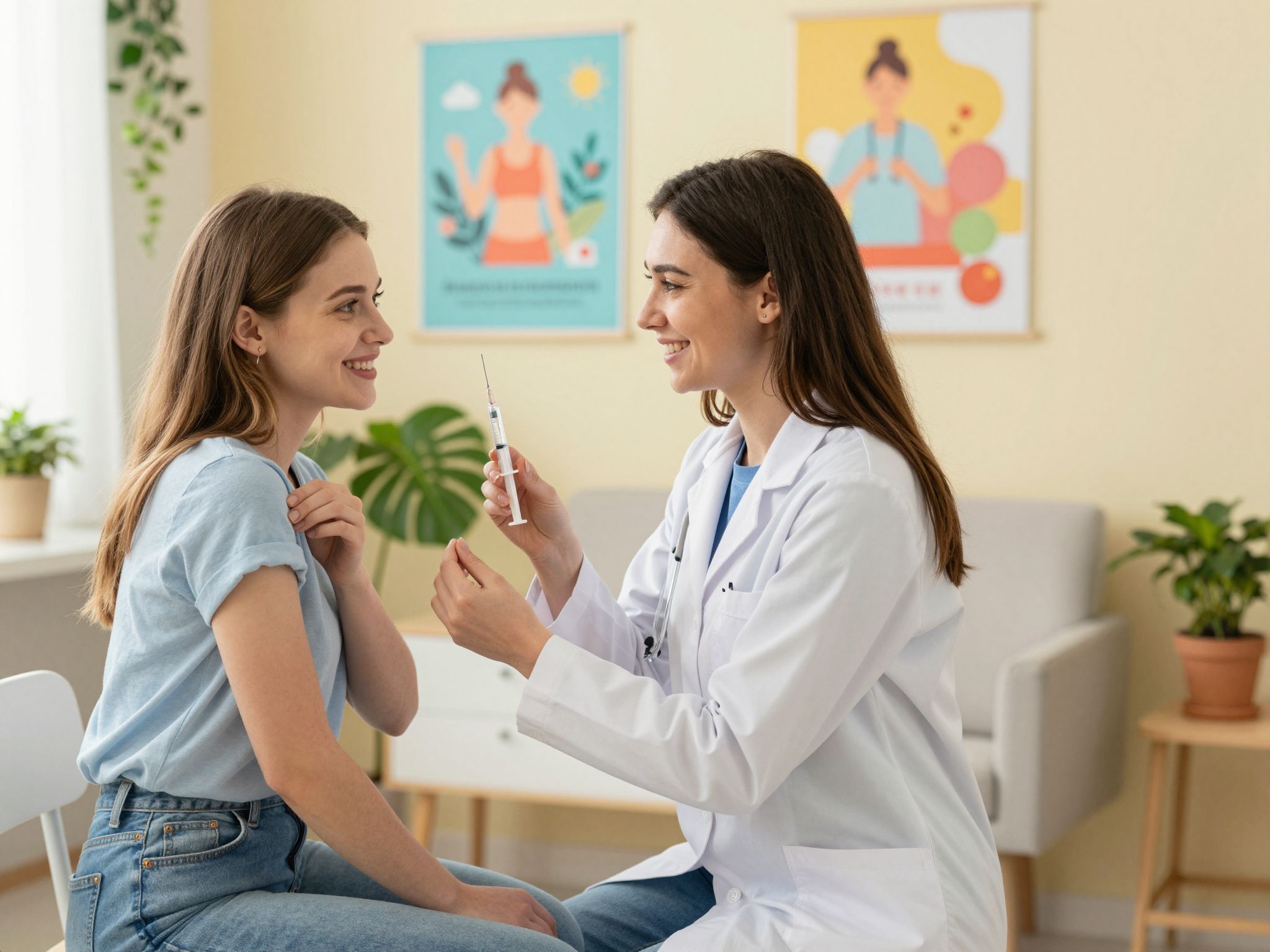 A HPV-oltás 90%-kal csökkenti a méhnyakrák kockázatát.