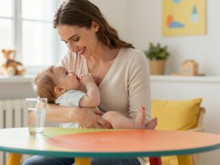 Kizárólagos szoptatás mellett mikor kell először vizet adni a babának?