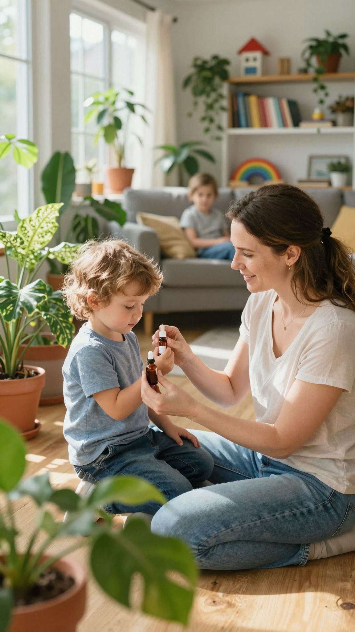 Az édesanyák a homeopátiát a mellékhatások elkerülése miatt választják.