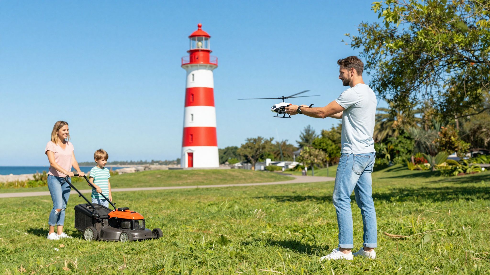 A helikopter szülők túlzottan őrzik a gyerekeket.