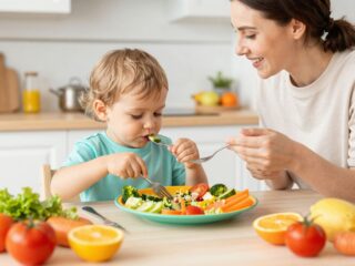 Táplálkozási útmutató 1-3 éves gyerekeknek: vitaminok, ásványi anyagok és kerülendő ételek