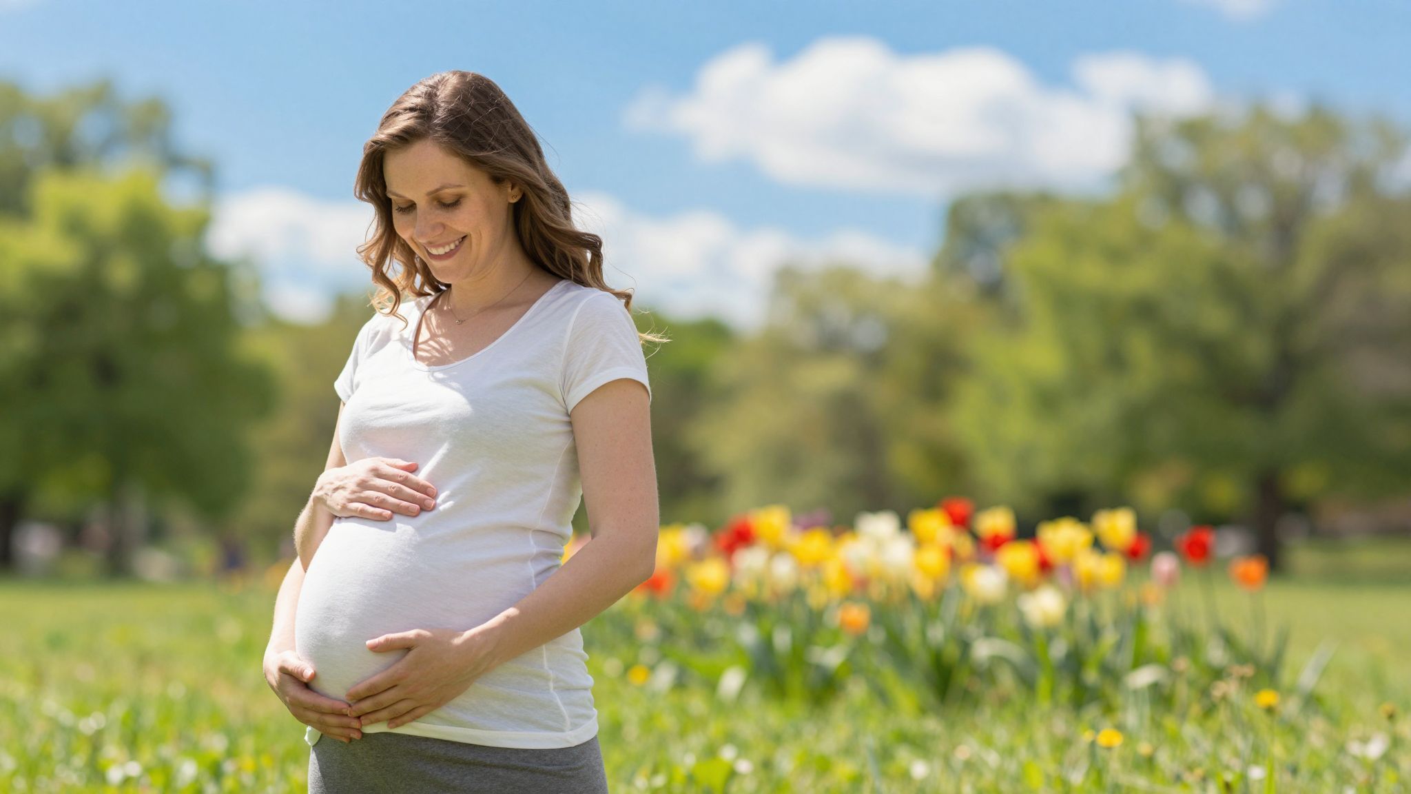 A kismama hormonváltozásai árulkodhatnak a babáról.