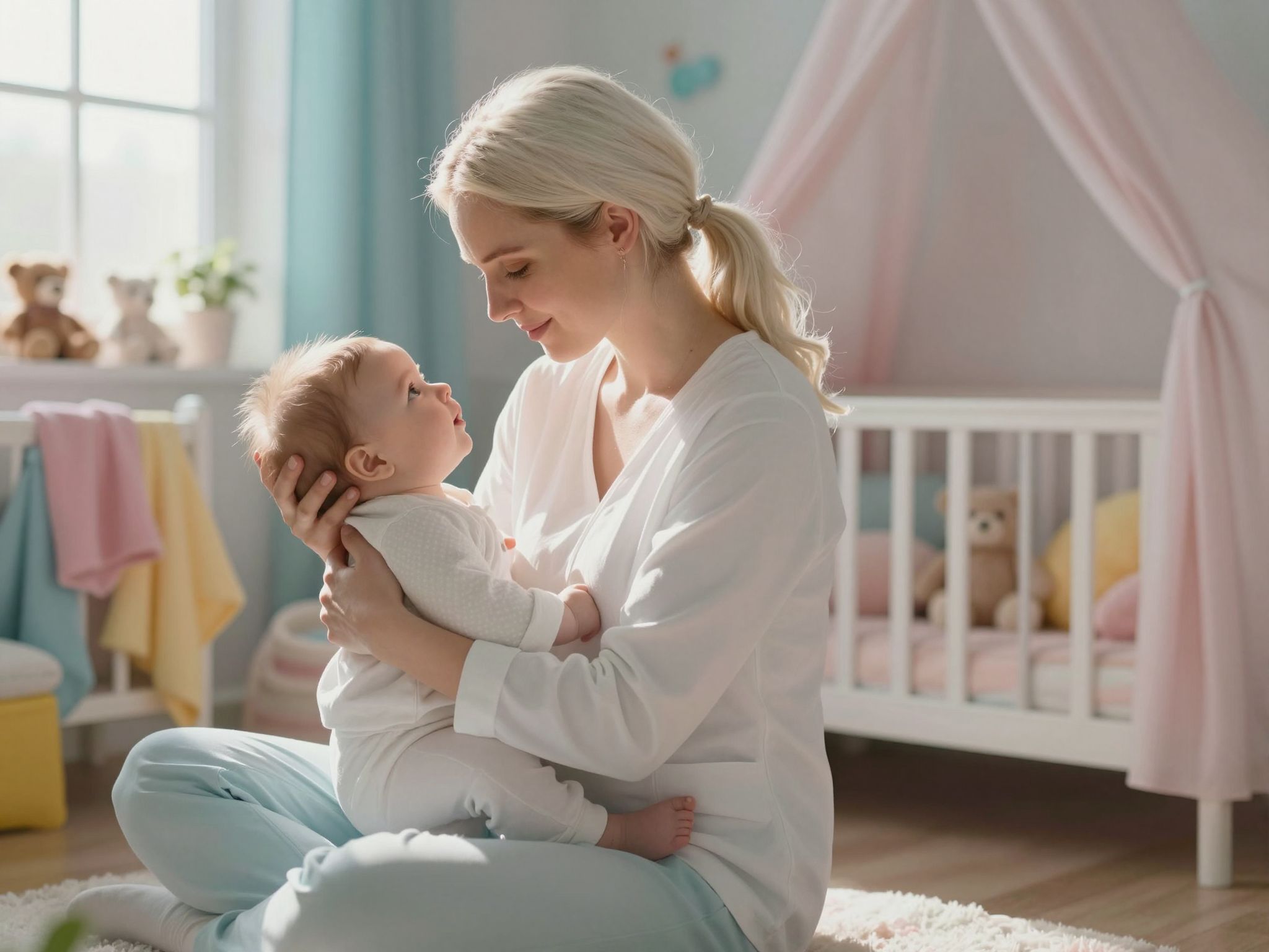 A szaglás segíti a baba és anya közti kötődést.