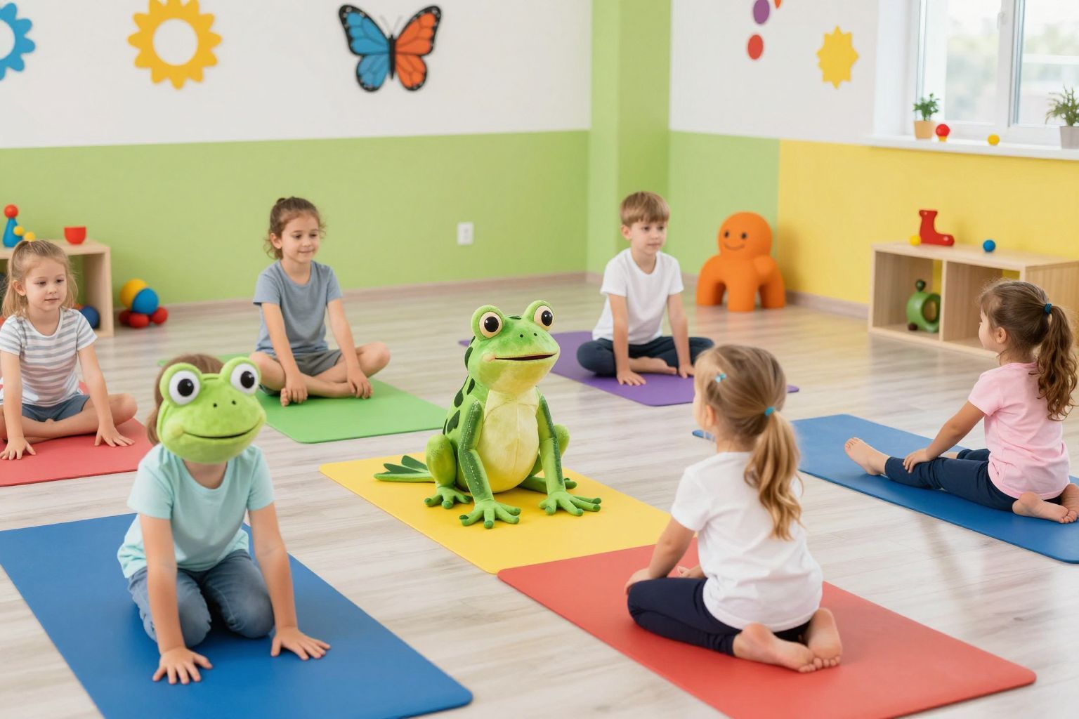 Az állati utánzó játékok fejlesztik a gyerekek mozgását.