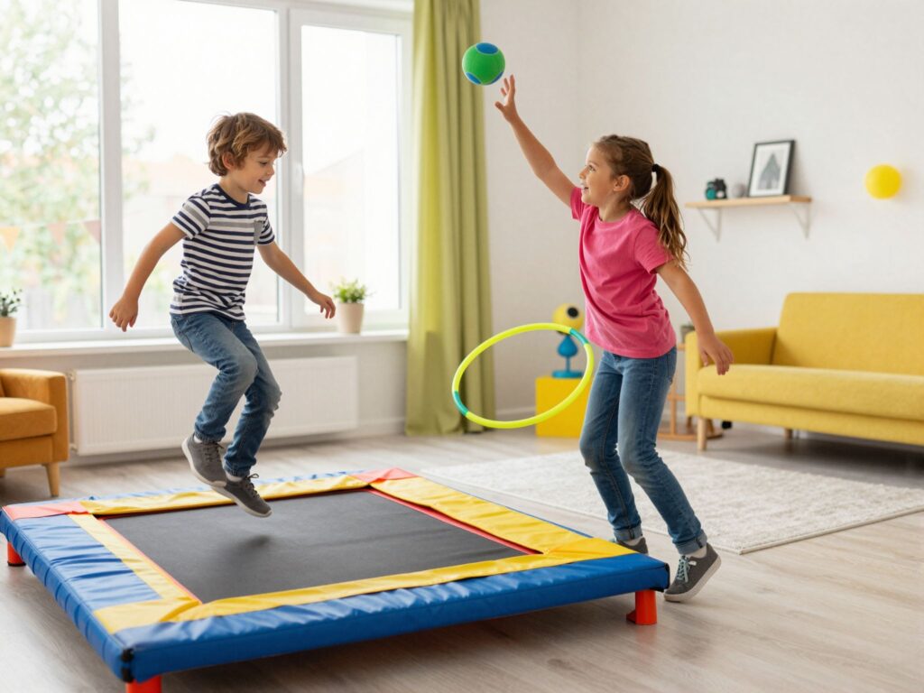 Amikor kint rossz az idő: 10 szuper benti ugrálós és mozgásos játék
