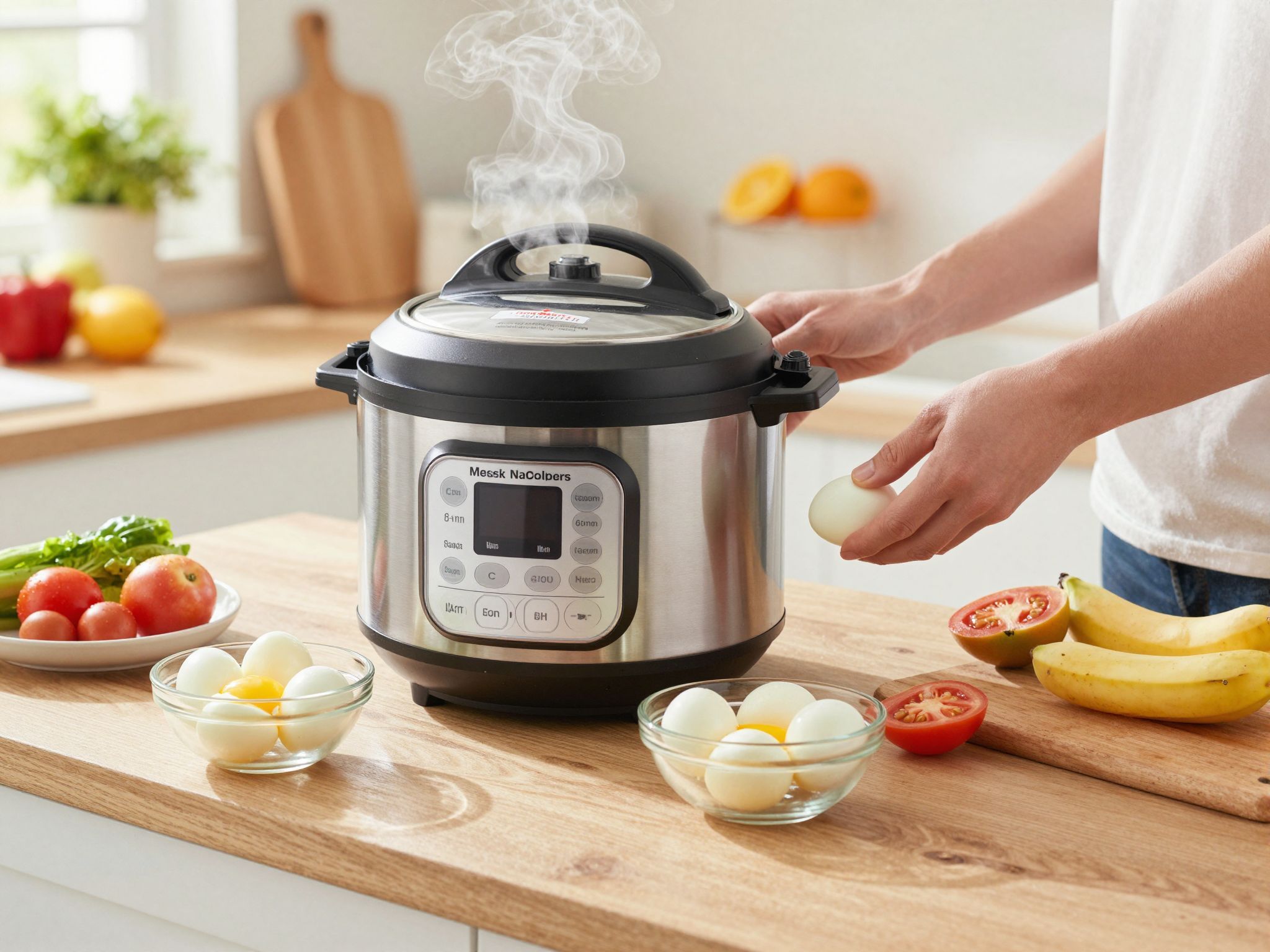 Az Instant Pot gyorsan és könnyedén főz tojást.