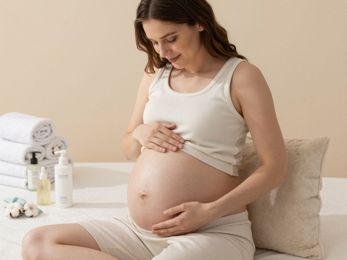 Bőrirritáció elkerülése terhesen: a pamut és az illatmentes termékek előnyei