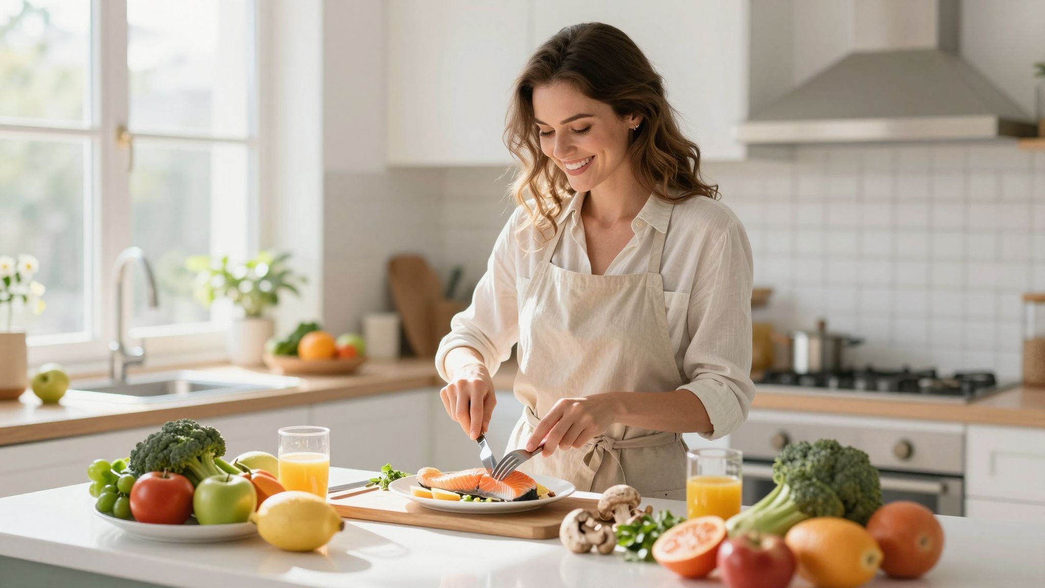 Rendszeres napsütés és tápláló étrend segíthet a D-vitaminban.
