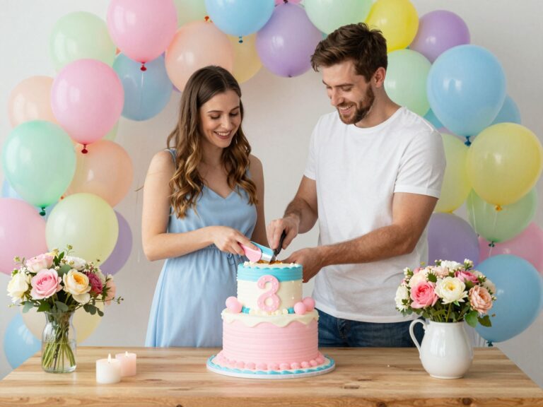 Fiú vagy lány? Kreatív és látványos tortás ötletek a „gender reveal” bulikhoz