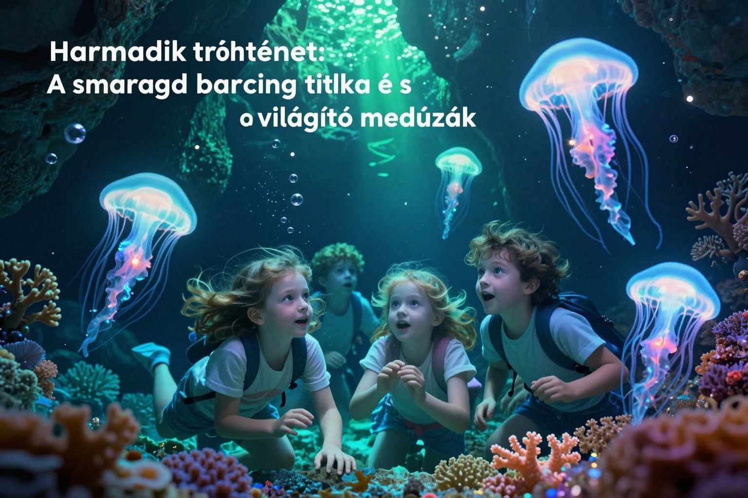 A smaragd barlang titka felfedi a tenger mélyének varázsát.