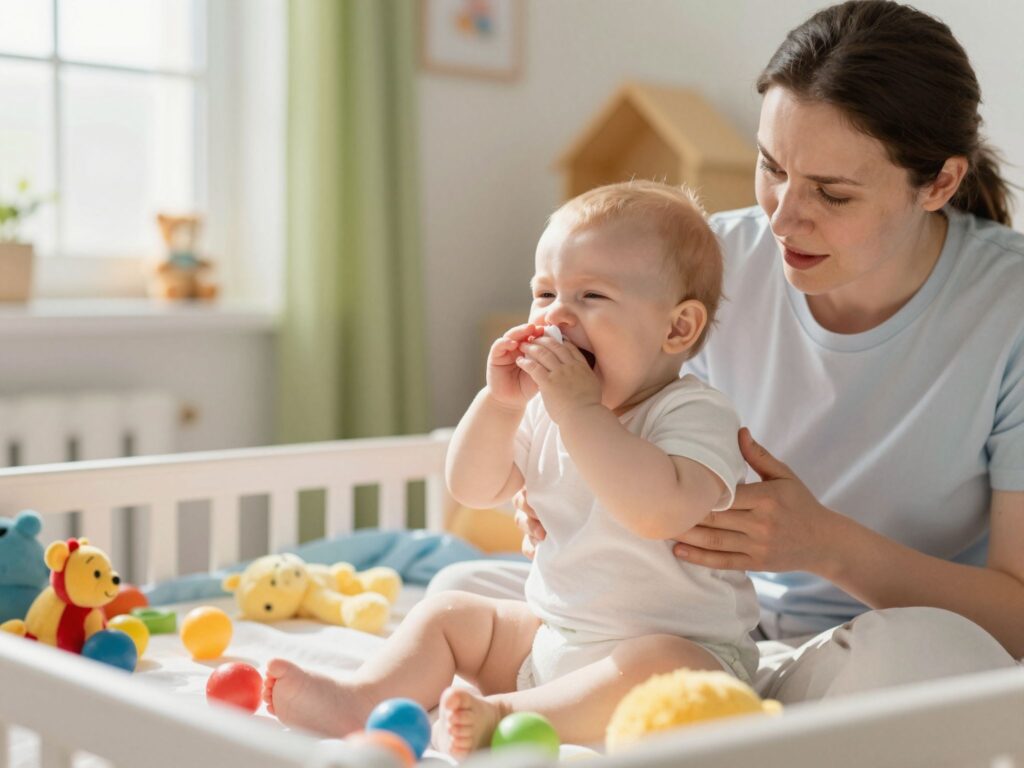 A csecsemőkori tüsszögés: Mikor normális és mikor jelezhet betegséget?